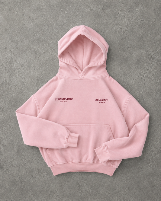 POLERON BIG LOGO ROSADO