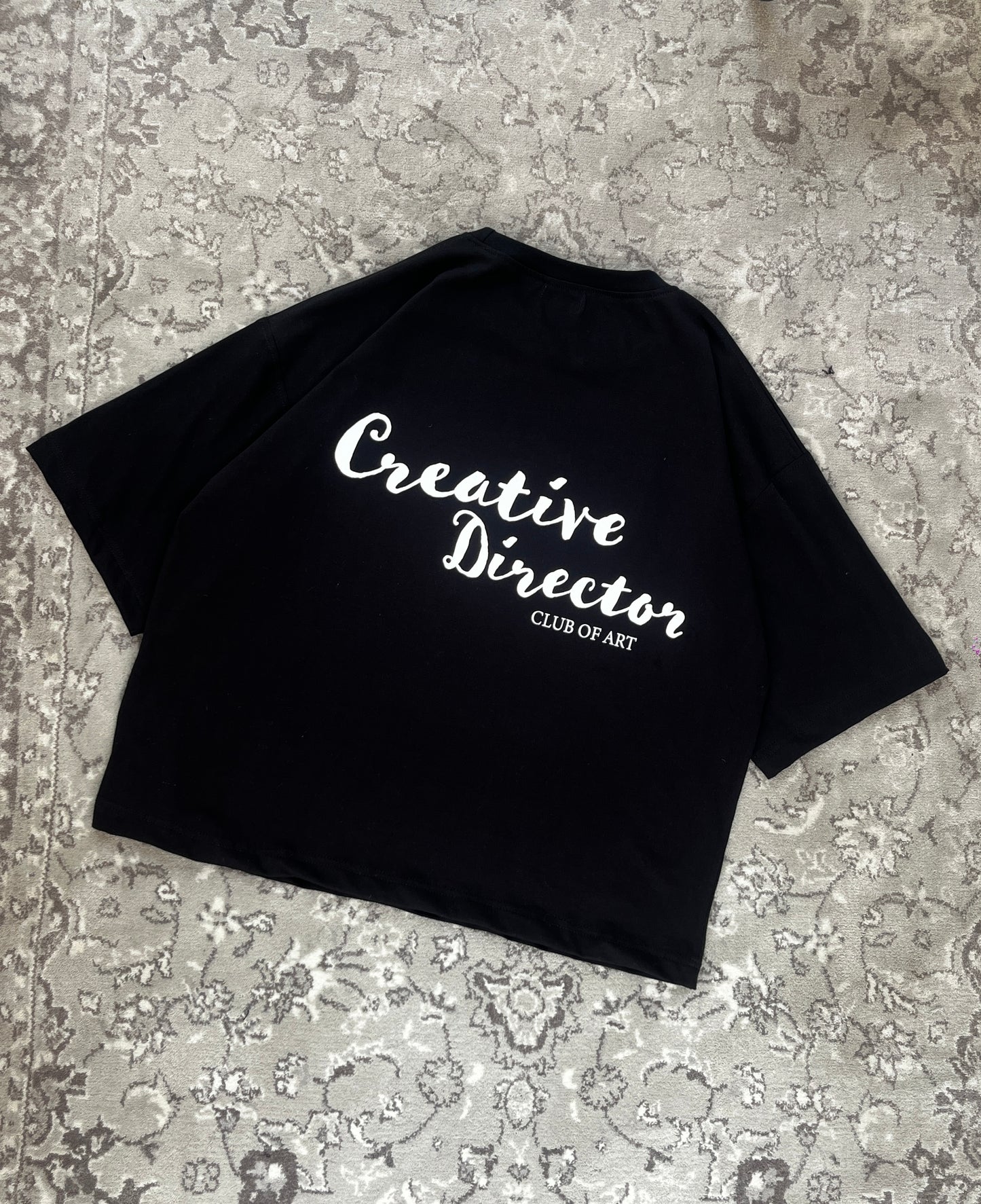 POLERA CREATIVE DIRECTOR HEAVYWEIGHT NEGRA